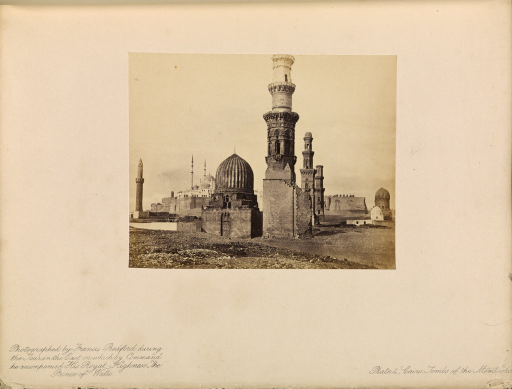 Francis Bedford:Cairo - Tombs of the Memlooks,16x12"(A3)Poster