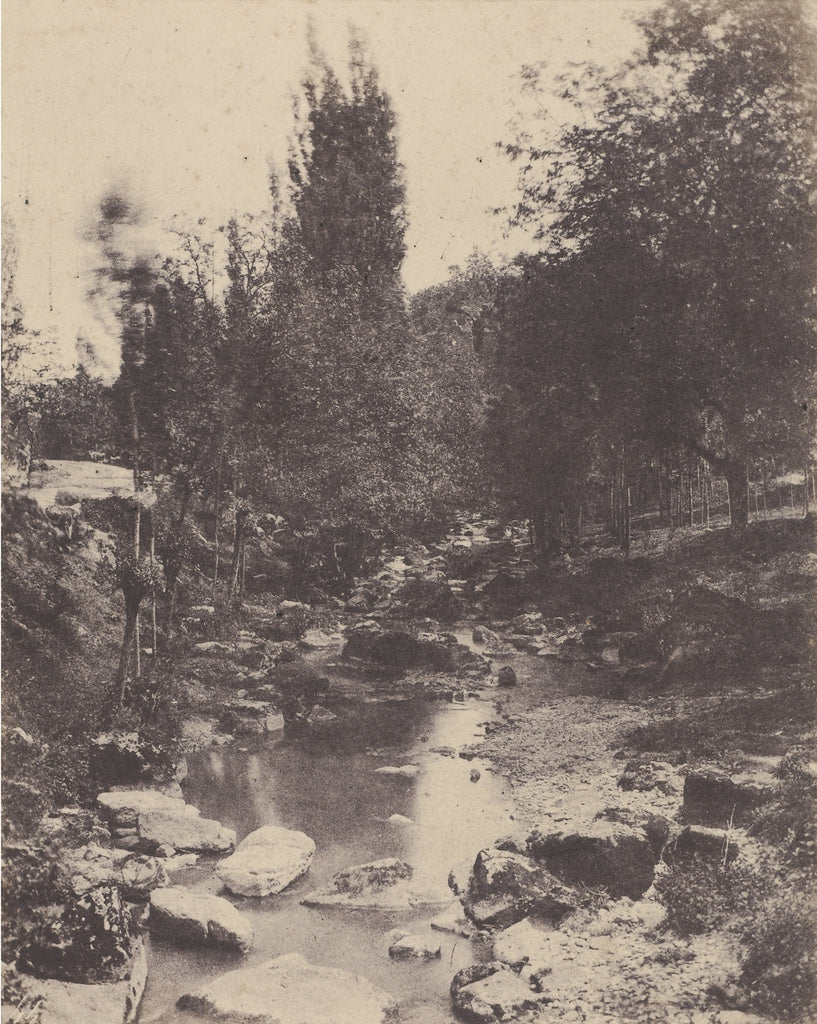 John StewartAttributed to:[Country Scene with Stream], Poster Print Wall Art
