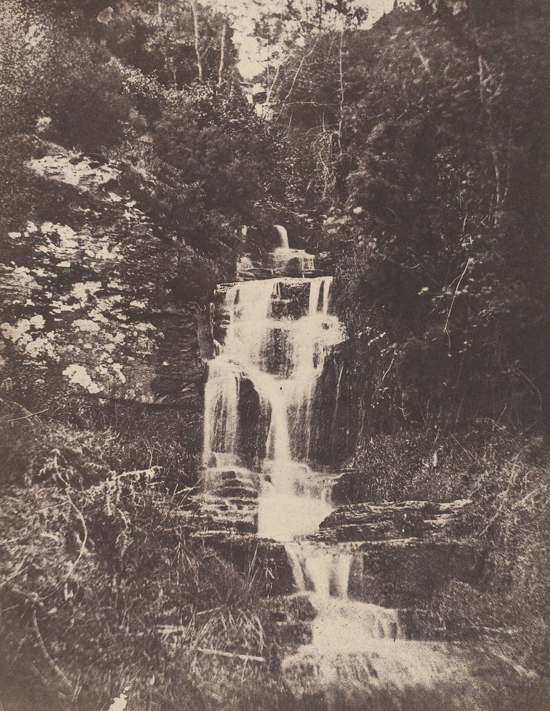 John StewartAttributed to:[Forest Landscape with Waterfall], Poster Print Wall Art