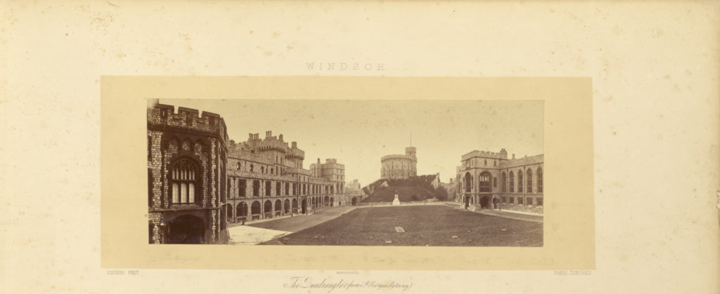 André Adolphe-Eugène Disdéri:The Quadrangle (from St. George, Poster Print Wall Art