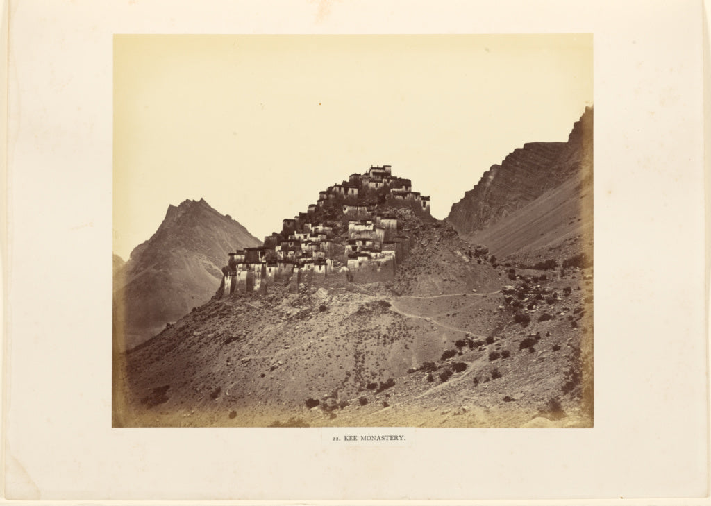 Philip Henry Egerton:Kee Monastery, Poster Print Wall Art