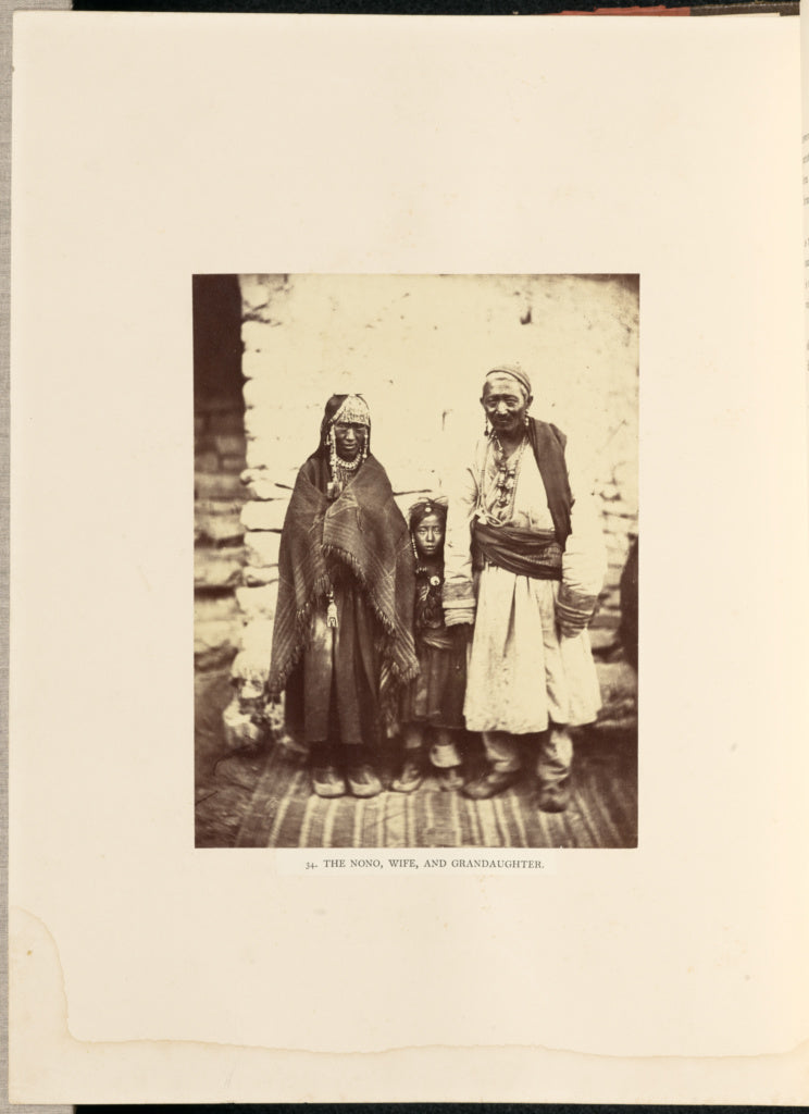 Philip Henry Egerton:The Nono, Wife, and Grandaughter [sic], Poster Print Wall Art