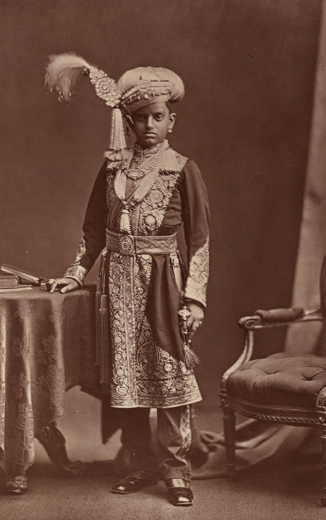 Bourne & Shepherd:H.H. The Maharaja of Mysore, Poster Print Wall Art