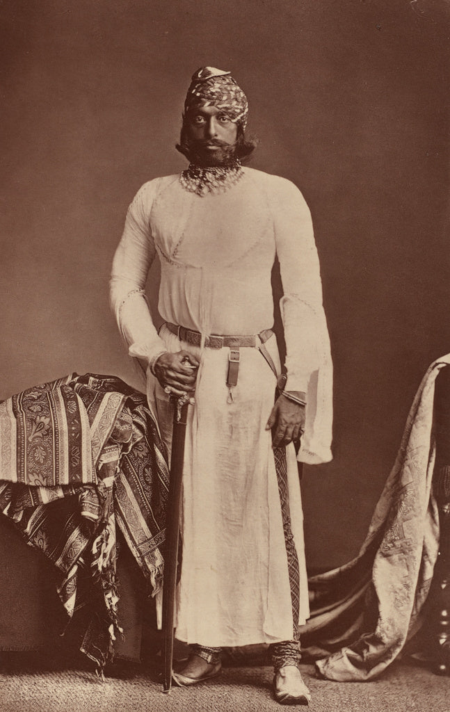 Bourne & Shepherd:H.H. The Maharaja of Jodhpur, G.C.S.I., Poster Print Wall Art