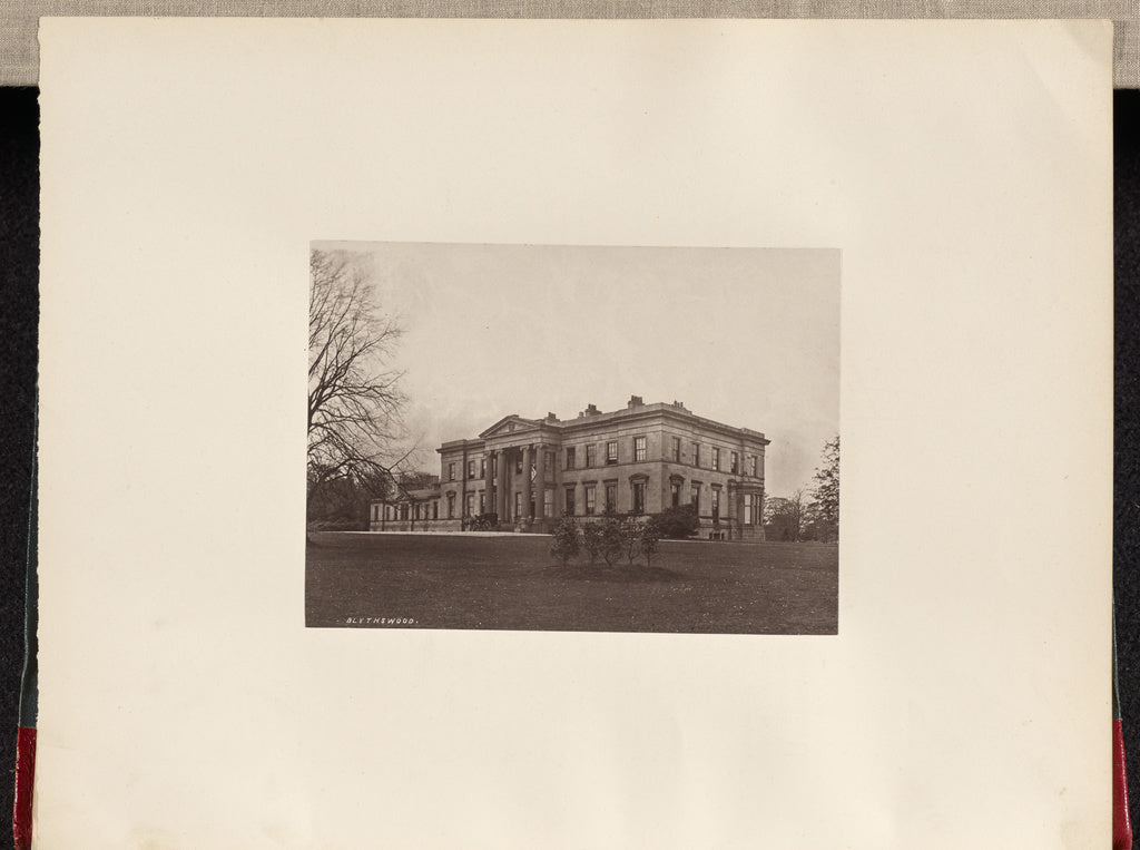 Thomas Annan:Blythswood, Poster Print Wall Art