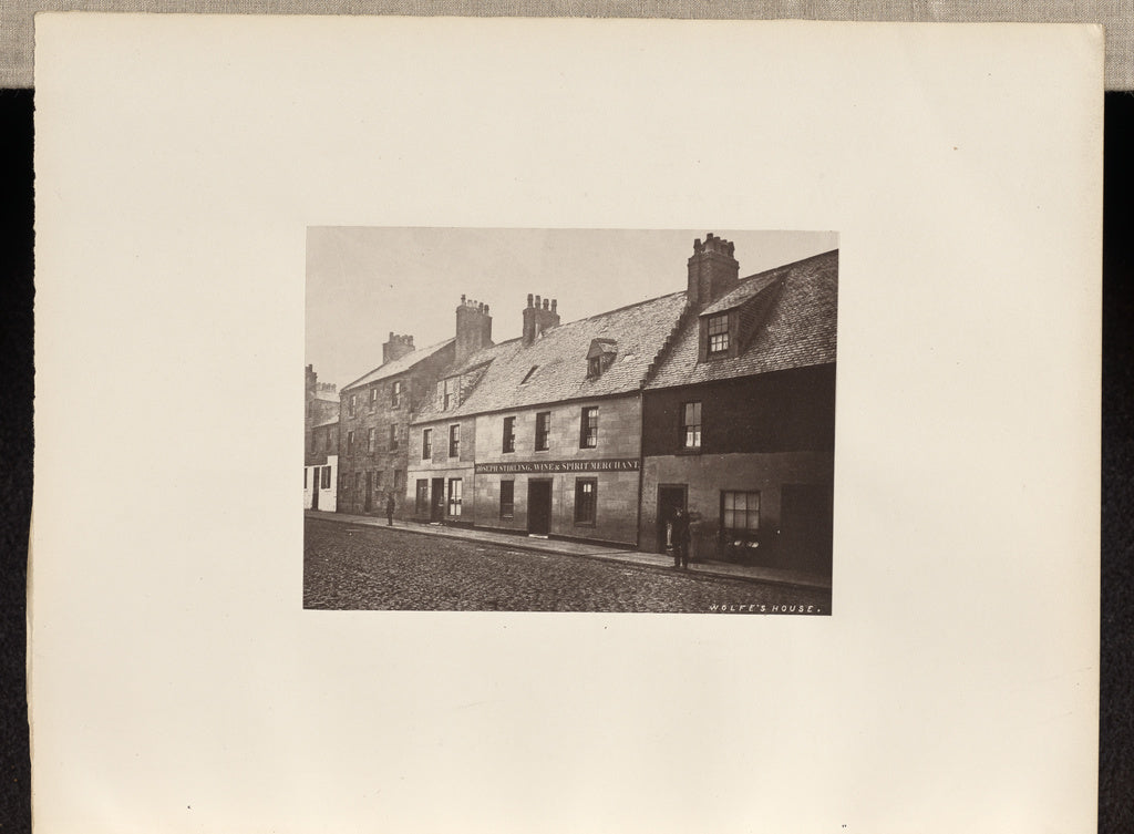 Thomas Annan:Wolfe's House, Poster Print Wall Art