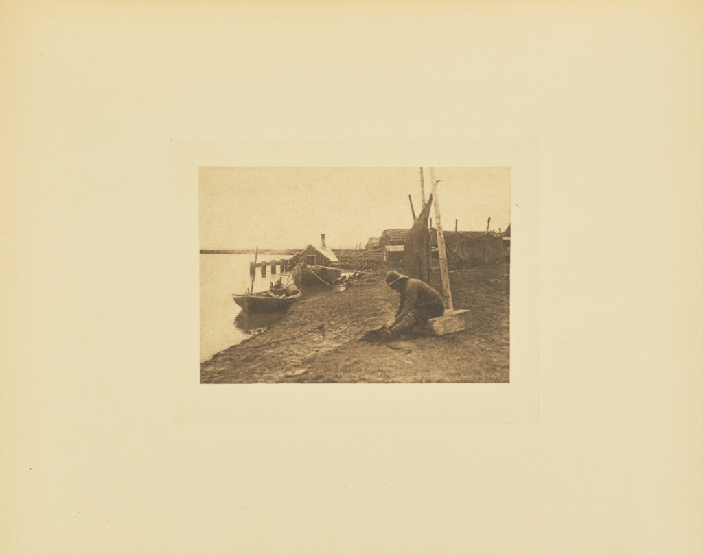 Peter Henry Emerson:Breydon Smelters, Poster Print Wall Art