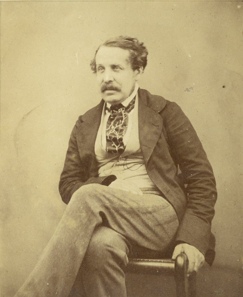 John G. Crace:[Portrait of John Wheeley Gough Gutch], Poster Print Wall Art