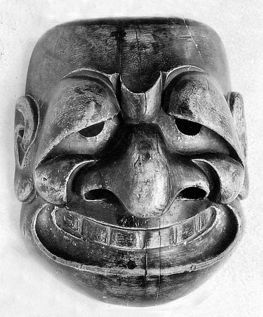 Noh mask 18th cent,  Poster Print