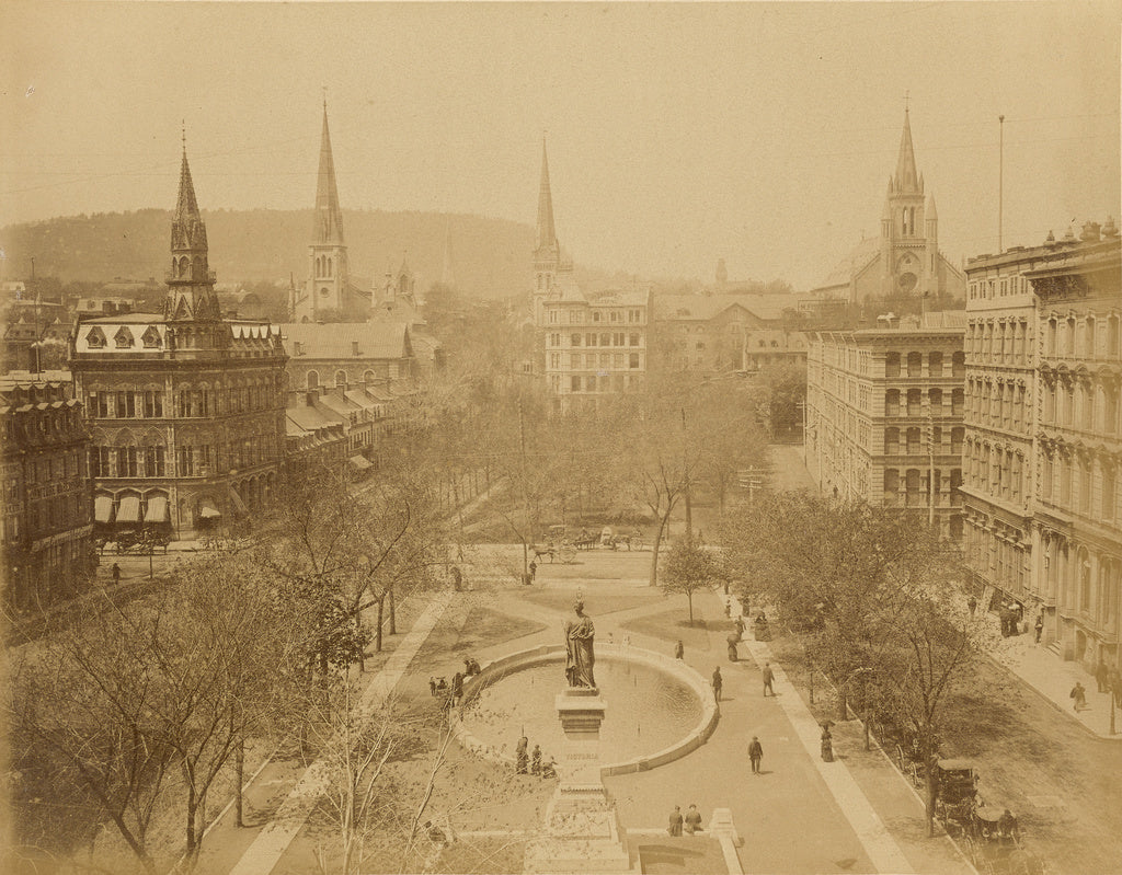 Unknown:Montreal, Place Victoria, Poster Print Wall Art