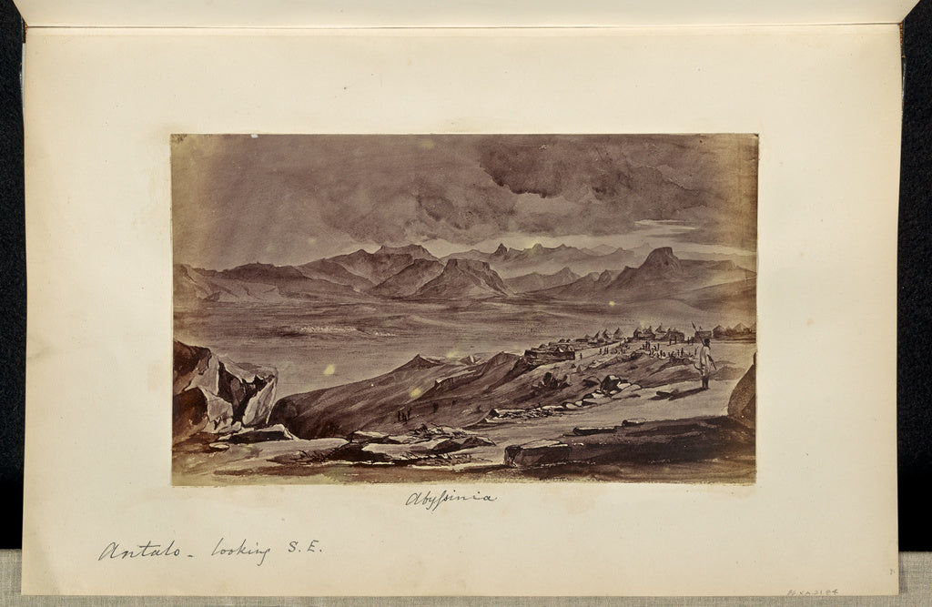 Unknown:Abyssinia. Antalo, Looking Southeast, Poster Print Wall Art