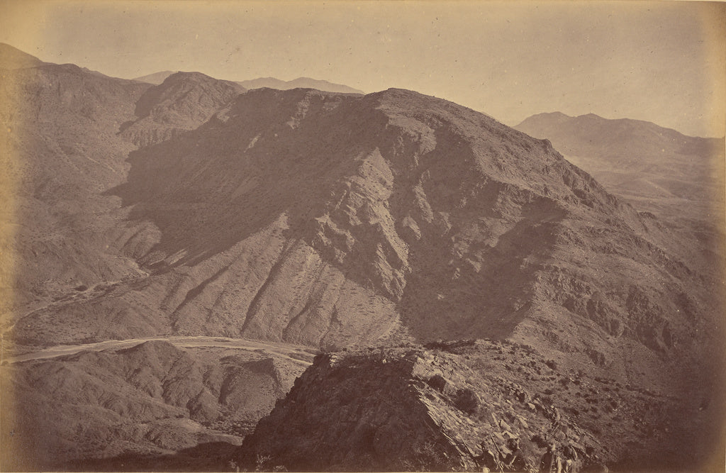 John Burke:[Desert mountains], Poster Print Wall Art