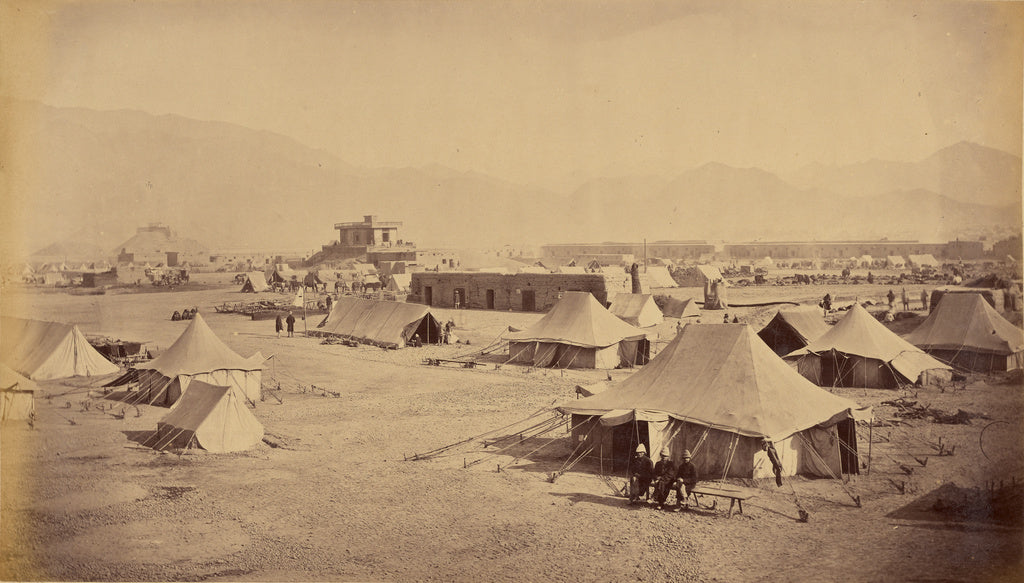 John Burke:Interior of Fort Dakka, Poster Print Wall Art