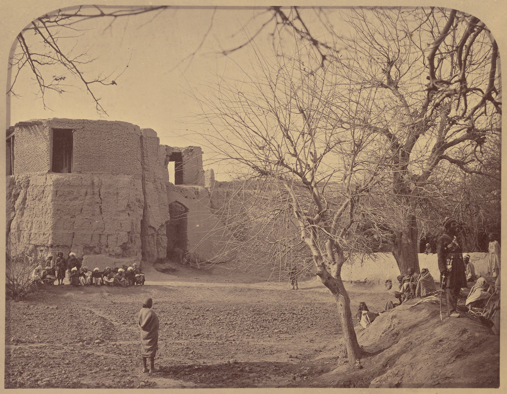 John Burke:Jellalabad, the Bastion where General Elphinstone, Poster Print Wall Art