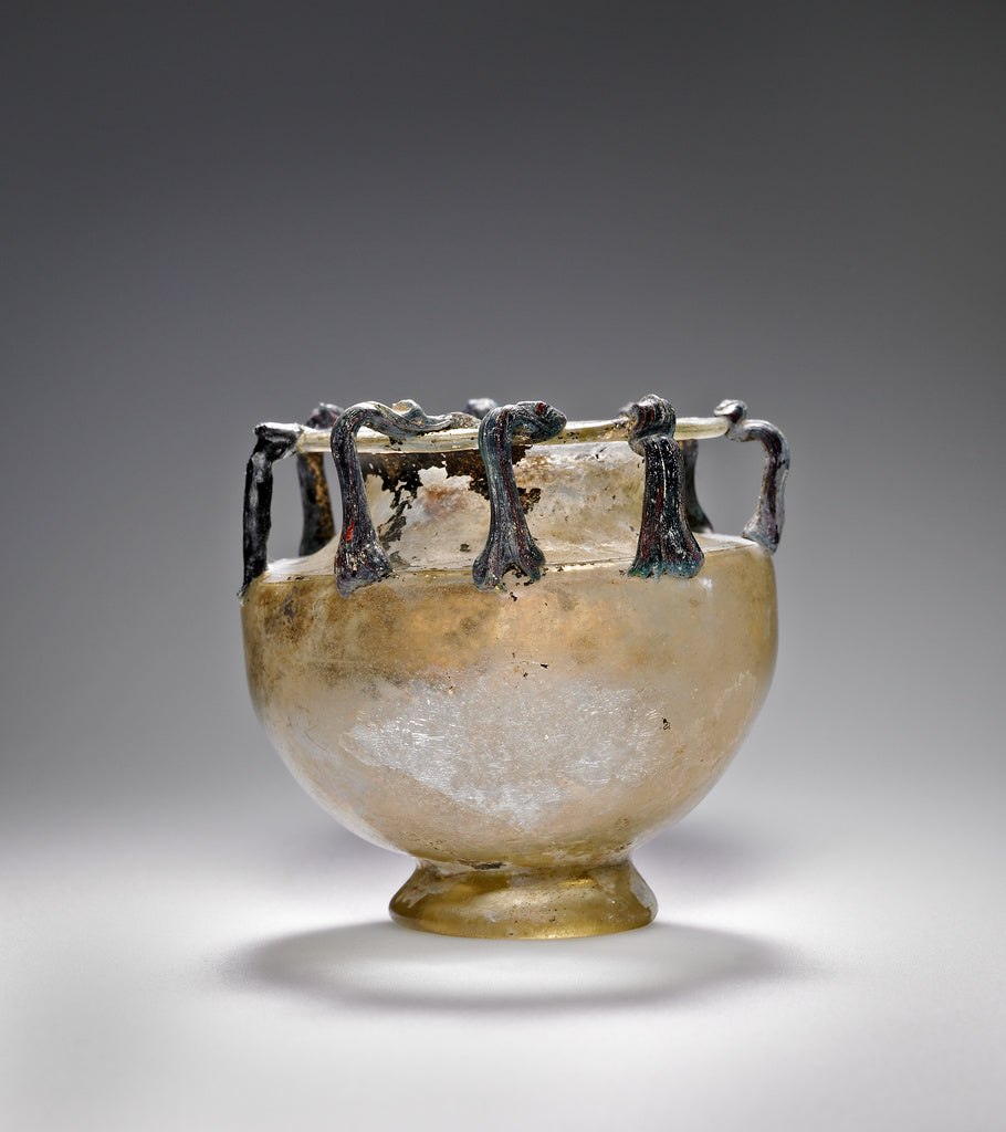 Unknown:Vessel with eight handles, Poster Print Wall Art