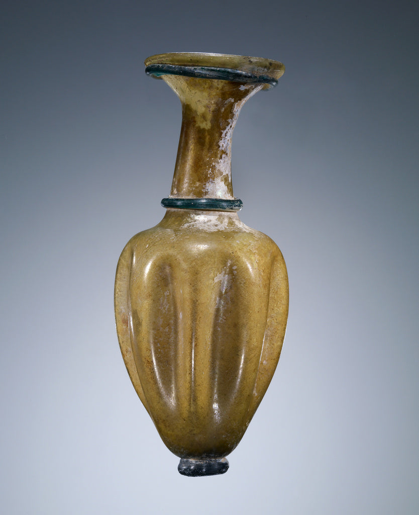 Unknown:Yellow Oinochoe with body indentations, Poster Print Wall Art