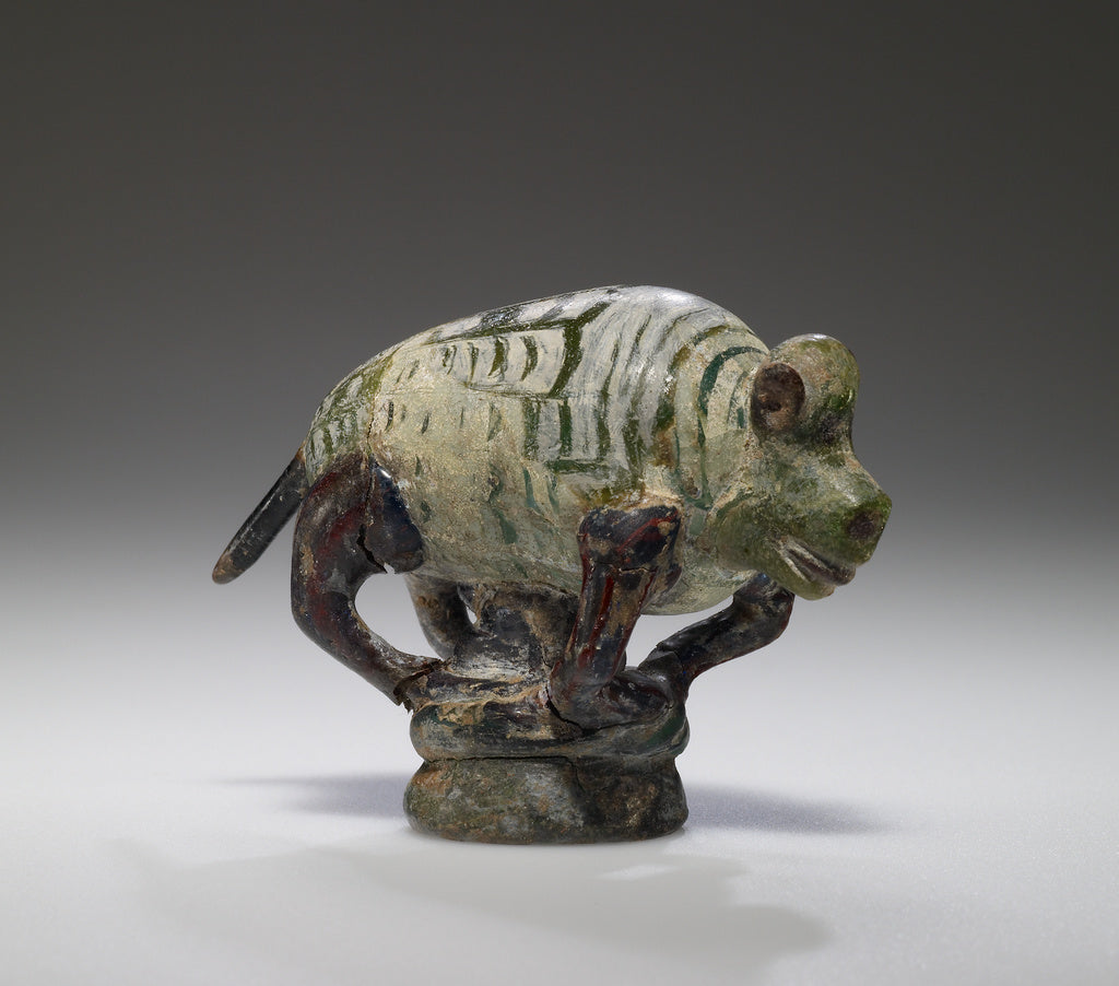 Unknown:Statuette of an Ape, Poster Print Wall Art