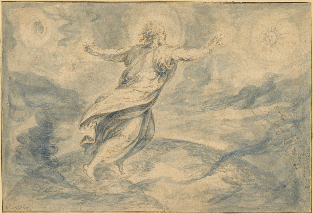 Crispijn van den Broeck:Creation of Light, Poster Print Wall Art