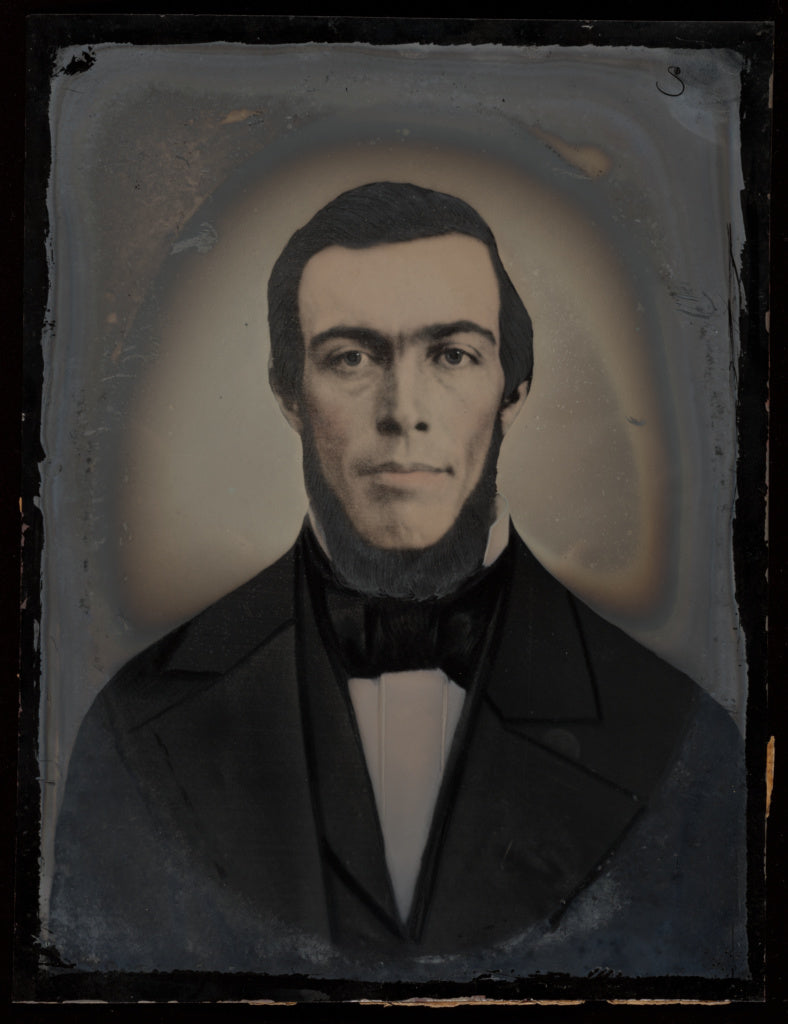 Unknown:[Portrait of Samuel Harlow Akins], Poster Print Wall Art