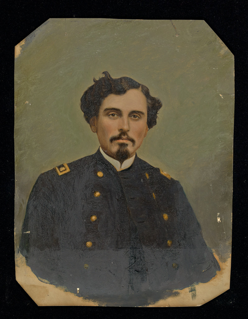 Unknown maker, American:[Portrait of Union Army Major],16x12"(A3)Poster