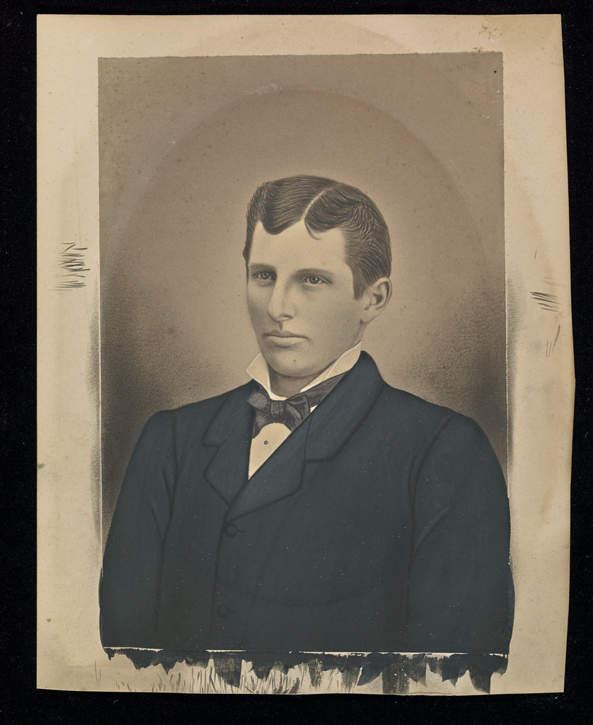 Unknown maker, American:[Portrait of L.J. McKenna], Poster Print Wall Art