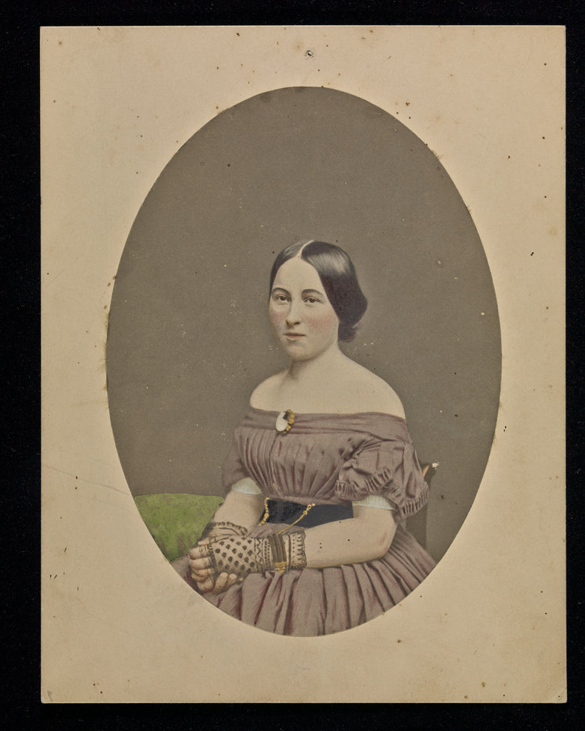 M.A. RootAttributed to:[Portrait of a young woman], Poster Print Wall Art