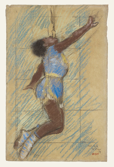 Edgar Degas:Miss Lala at the Fernando Circus,16x12"(A3)Poster