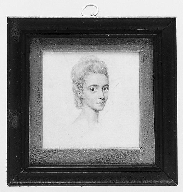 John Smart:Miss Ramus c1770-16x12"(A3) Poster