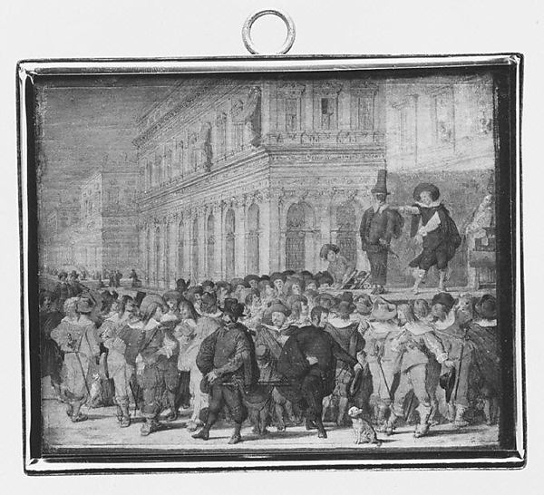 Allart van Everdingen:The Man Between the Two Fir Trees -16x12"(A3) Poster