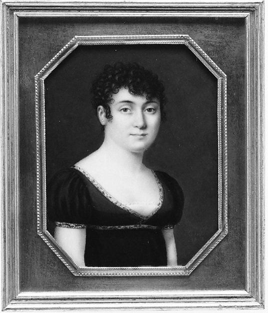 Joseph Bordes:Portrait of a Woman 1808-16x12"(A3) Poster