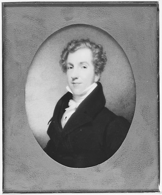 Andrew Robertson:Portrait of a Man 1828-16x12"(A3) Poster