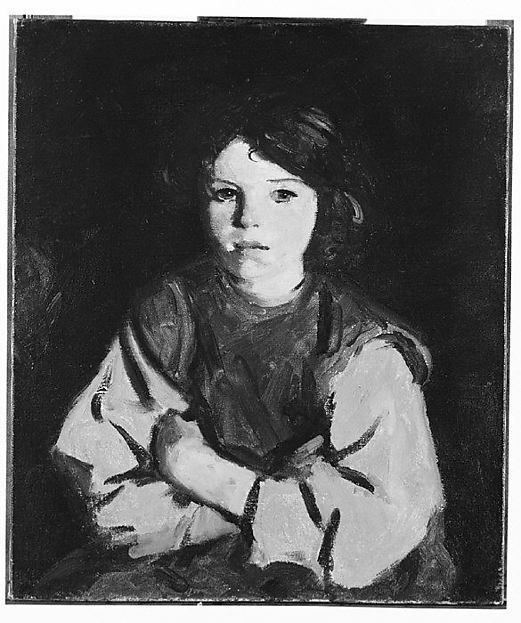 Portrait of a Girl 1924-Robert Henri, Poster Print - Wall Art