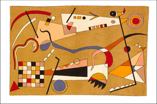 Classic Vintage Artwork6 by Wassily Kandinsky, 16x12"(A3) Poster Print