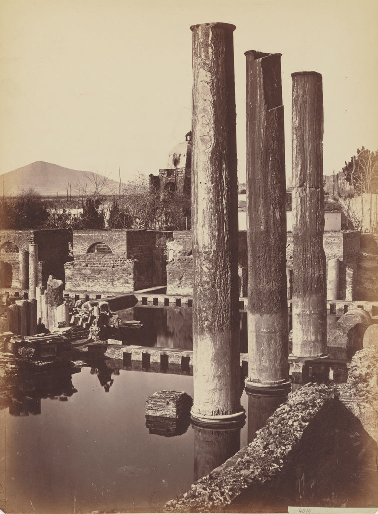 Giorgio Sommer:[Columns], Poster Print Wall Art