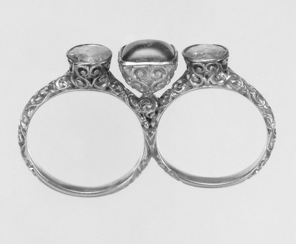 Double Ring c1895 Marcus and Co.,  Poster Print Wall Art