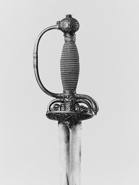 Smallsword c1700–1725,  Poster Print Wall Art