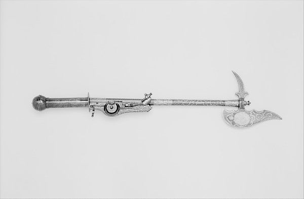 Combination Ax-Pistol of Grand Duke Ferdinand I de'  Medici  c,  Poster Print Wall Art