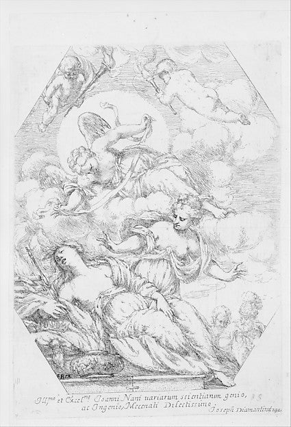 Dido on the Funeral Pyre late 17th cent -Giuseppe Diamantini, Poster Print
