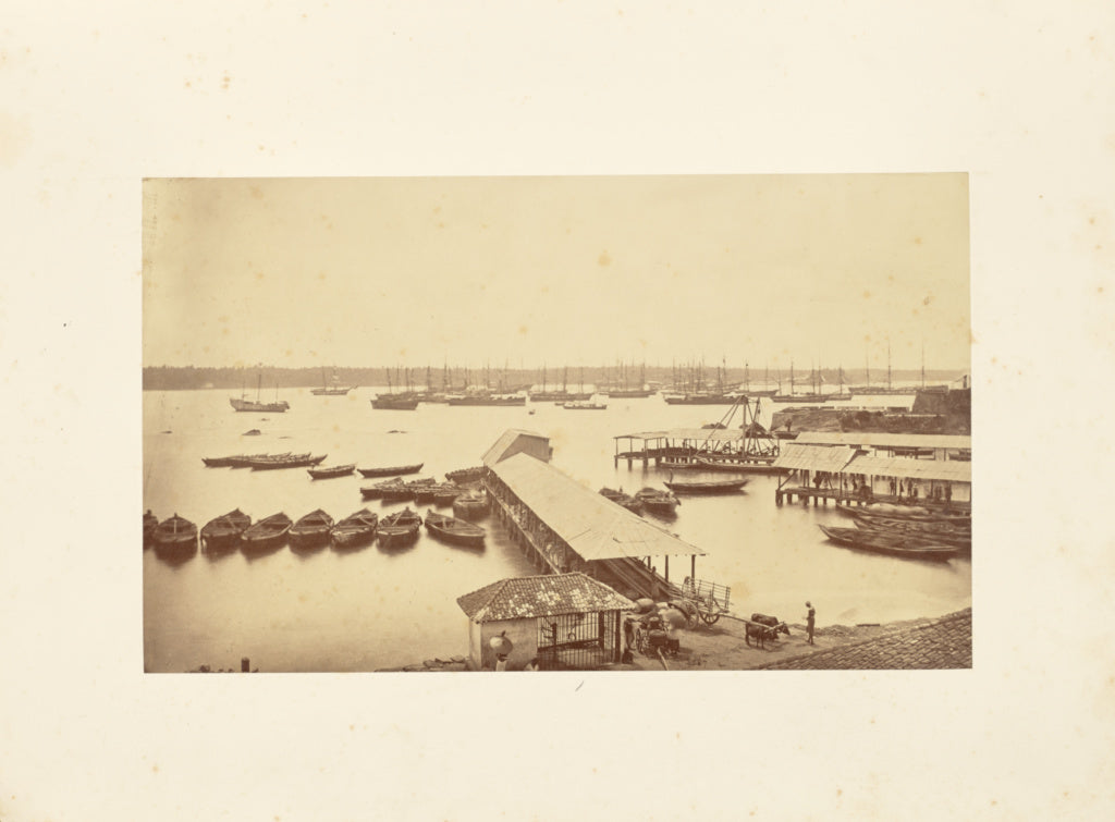 Bourne & ShepherdPossibly:Harbor Scene, Poster Print Wall Art