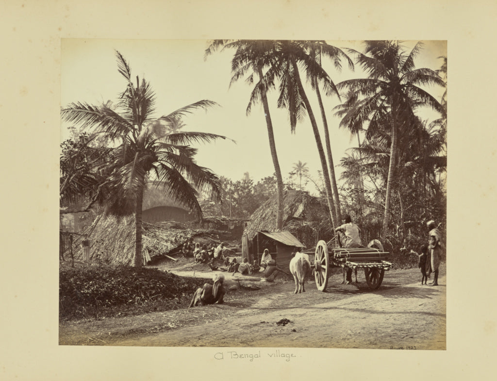 Samuel Bourne:Calcutta; Rustic Scenes and Rural Life in Beng, Poster Print Wall Art
