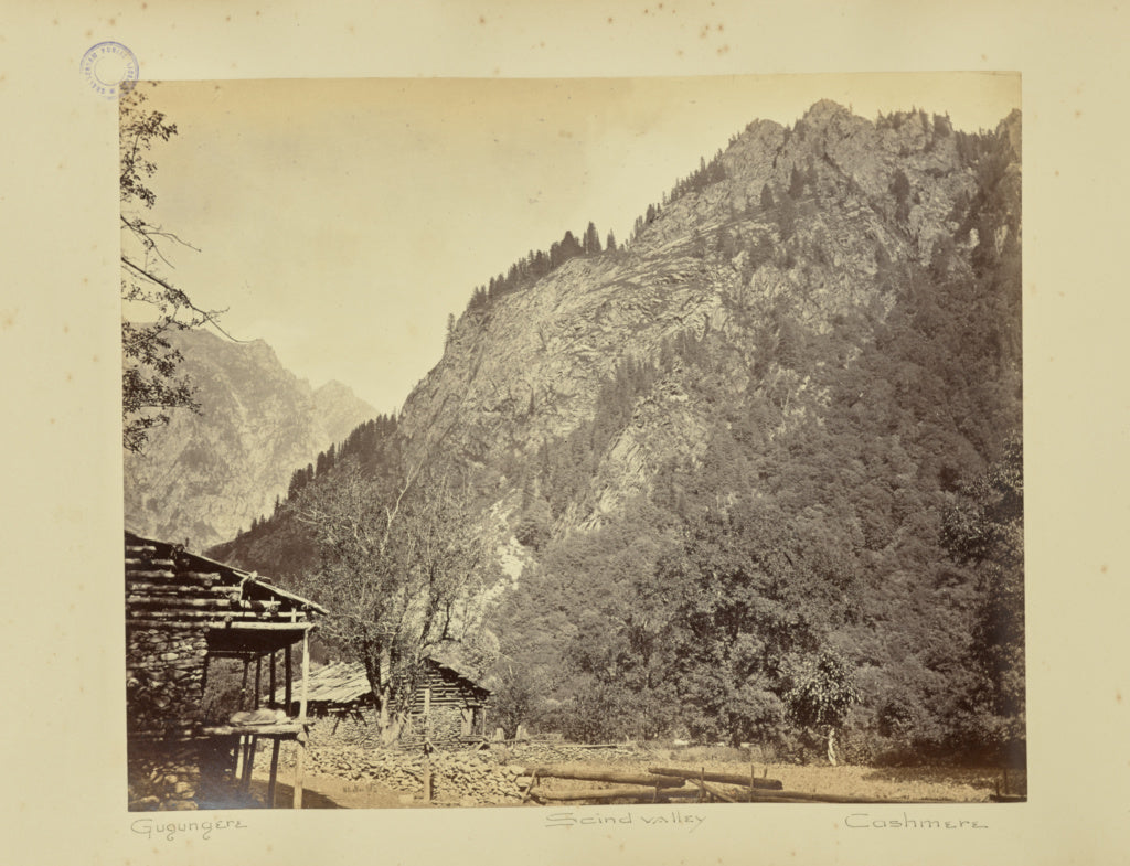William H. Baker:Gugungere. Scind valley. [sic] Cashmere, Poster Print Wall Art