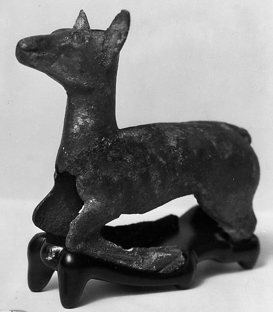 Figure of Reclining Deer 3rd–4th cent,  Poster Print Wall Art