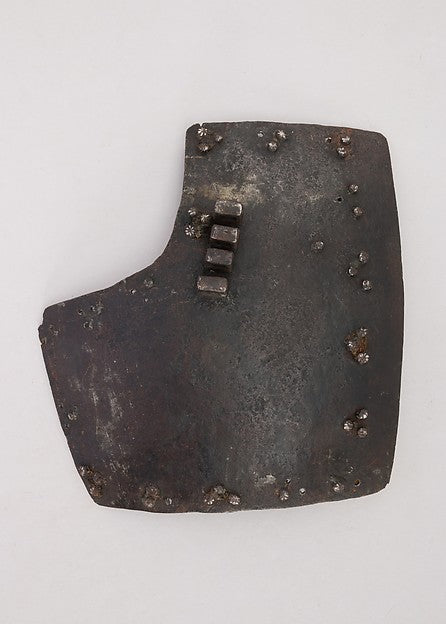Right breastplate from a brigandine c1450,  Poster Print Wall Art