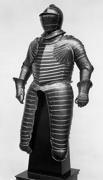Three-Quarter Armor 17th cent,  Poster Print Wall Art