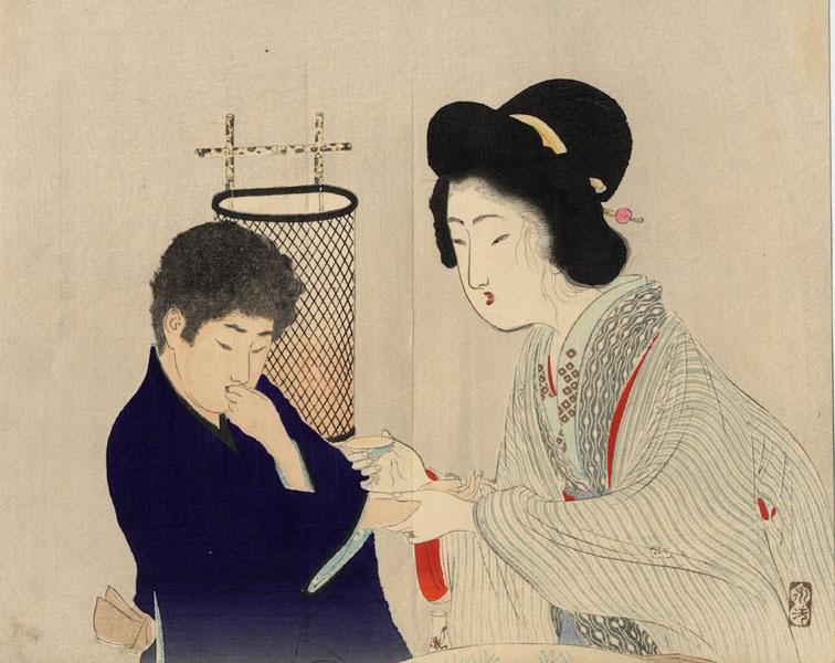 299ce, historic, vintage ukiyo-e Japan artwork,12x8"(A4) Poster Print
