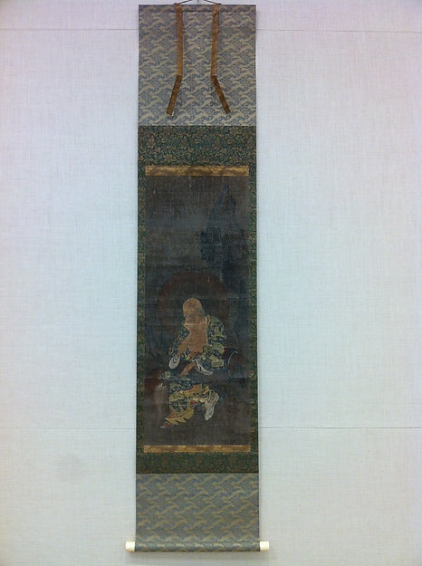 ,Rakan 15th cent-In the Style of Keinin Sumiyoshi ,Japan ukiyo-e Period Image,16x12"(A3) Poster