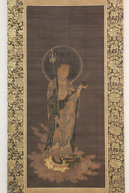 ,Jiz Bosatsu in Welcoming Descent 14th cent-Unidentif,Japan ukiyo-e Period Image,16x12"(A3) Poster