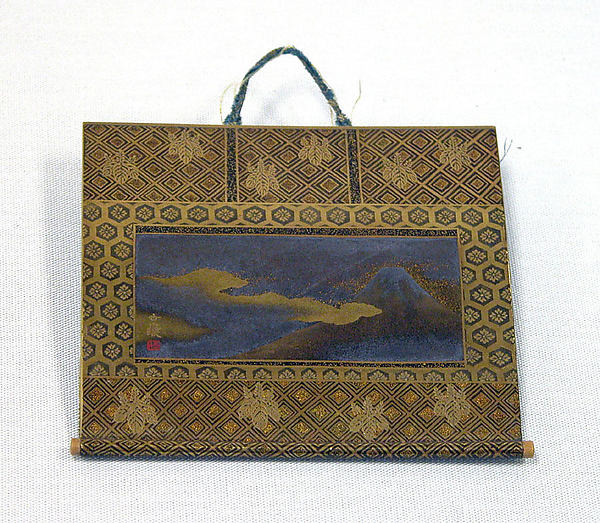 Miniature Kakemono 19th cent,  Poster Print Wall Art
