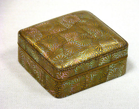 ,Incense Box with Chrysanthemums second half of th,16x12"(A3) Poster
