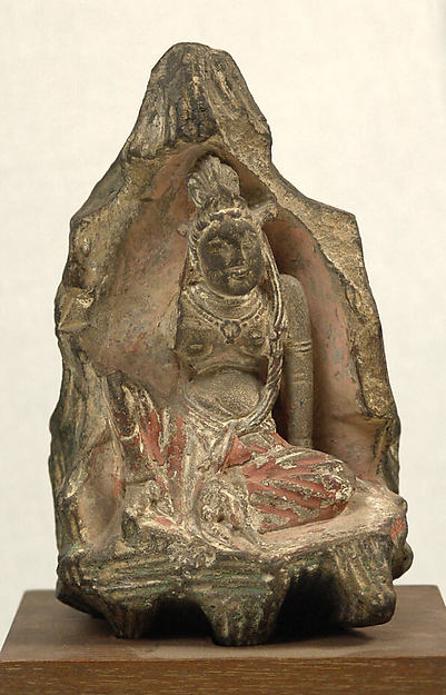 Relief of Bodhisattva 8th–9th cent,  Poster Print Wall Art
